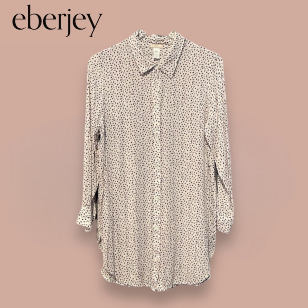 Eberjey Sleep Chic Sleepshirt In Animal Print